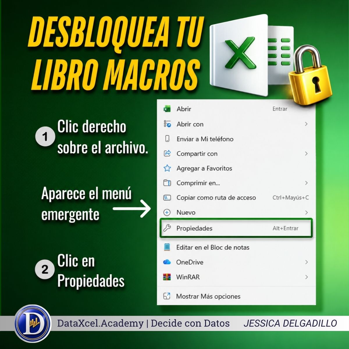 Habilitar macros en un archivo de Excel bloqueado