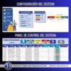 Vista de una planilla en Excel para gestionar inventarios con fechas de vencimiento, días restantes, lotes, cantidades y semáforo visual de alertas.