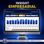 Representación visual de análisis de datos e insights estratégicos que impulsan el crecimiento empresarial