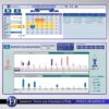 Sistema de control de vacaciones por departamentos en Excel.