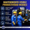 Control de activos y equipos para mantenimiento preventivo en Excel.