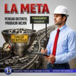 La Meta de Goldratt como enfoque de gestión para identificar restricciones, mejorar el flujo operativo y aumentar la productividad.